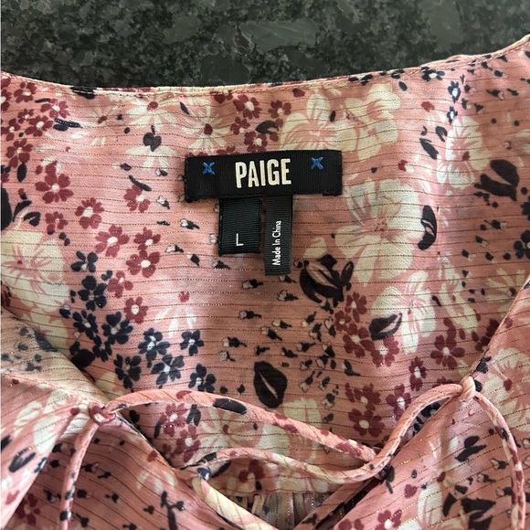 PAIGE IIara Floral Ruffle Blouse - Picture 4 of 6